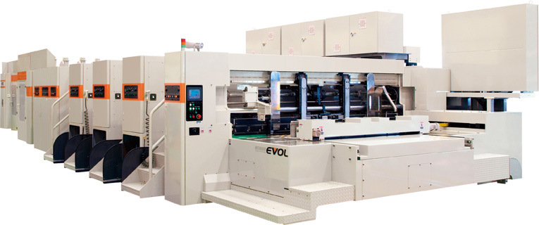 FFG3色印刷機「EVOL」
